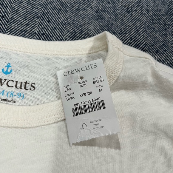 j.crew kids long sleeve swish graphic t shirt | size m - Picture 5 of 5